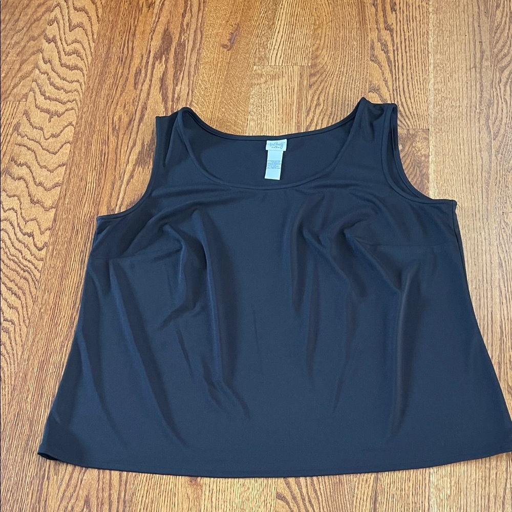 Classic Black Sleeveless Tank Top